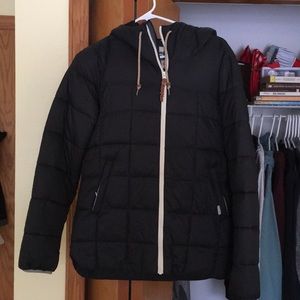 Dark navy winter coat